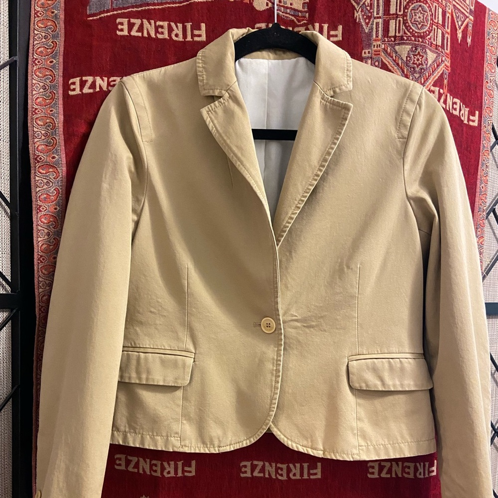 Hilfiger Collection 100% cotton blazer size M